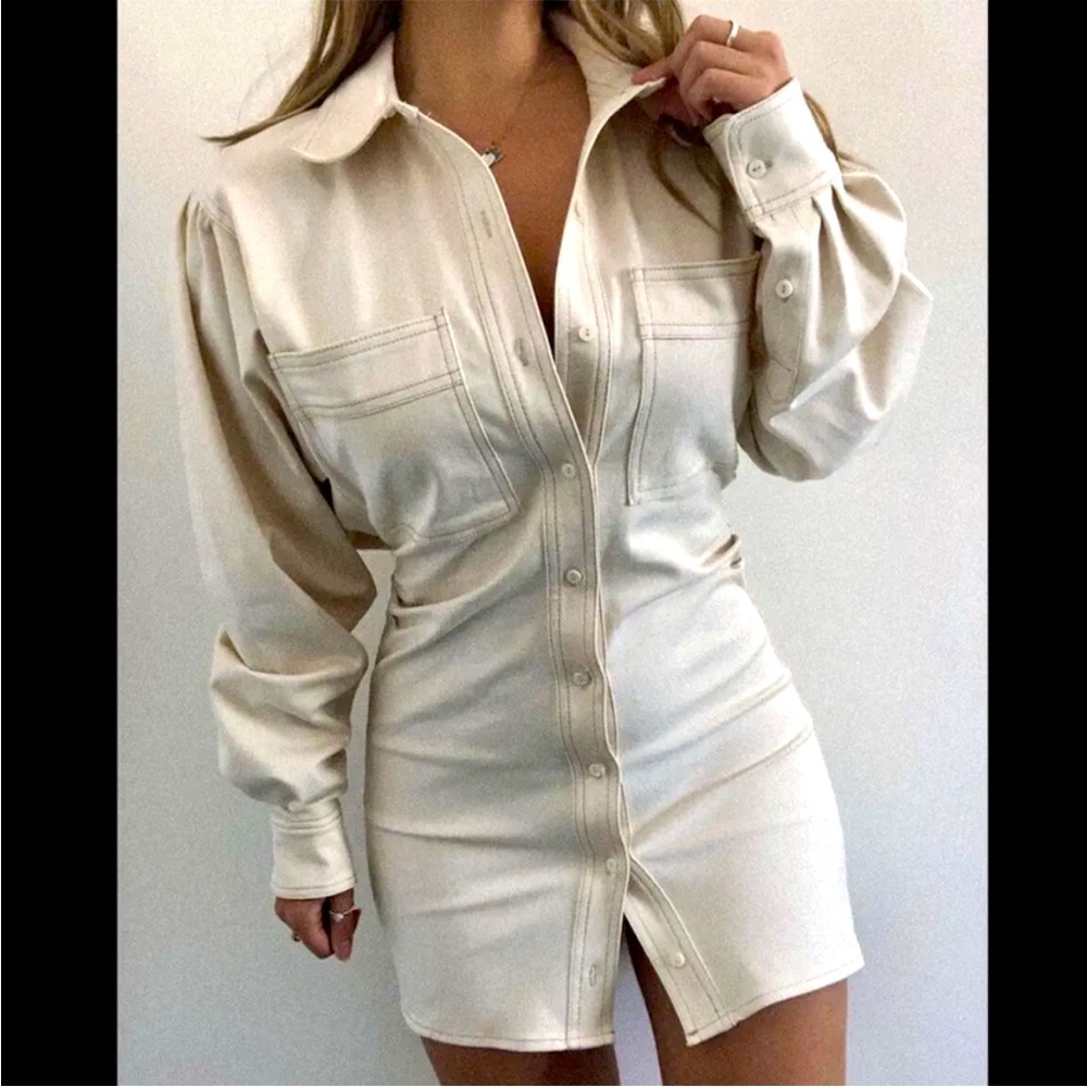 Zara shirt dress small